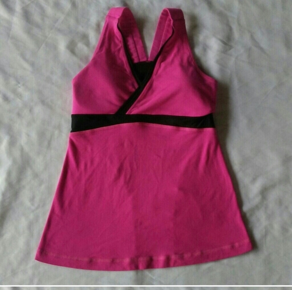 Lululemon Athletica Deep V cross Bodice tank top - Picture 8 of 9